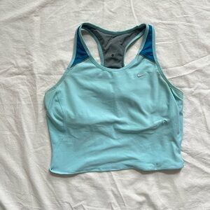 Nike Aqua Blue Racerback Tank